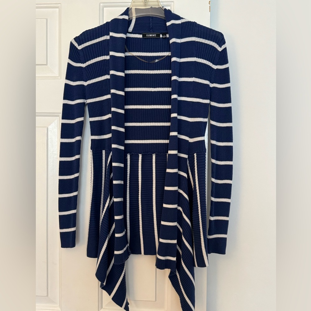 Elementz Cardigan Size Large Blue